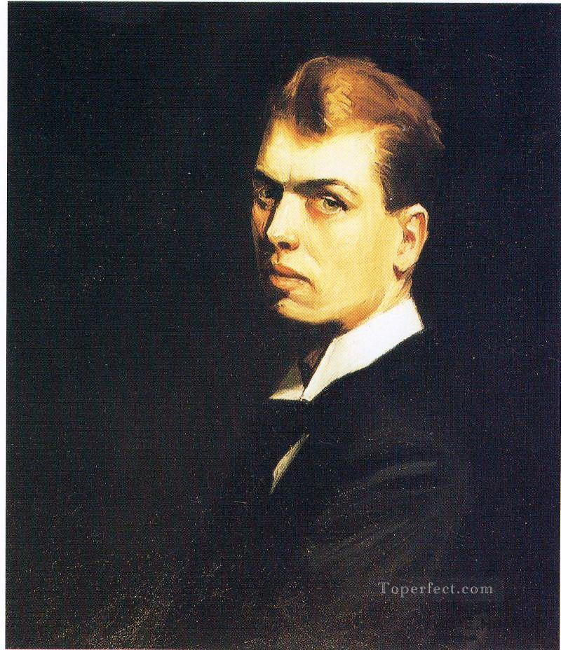 self portrait 1 Edward Hopper Oil Paintings